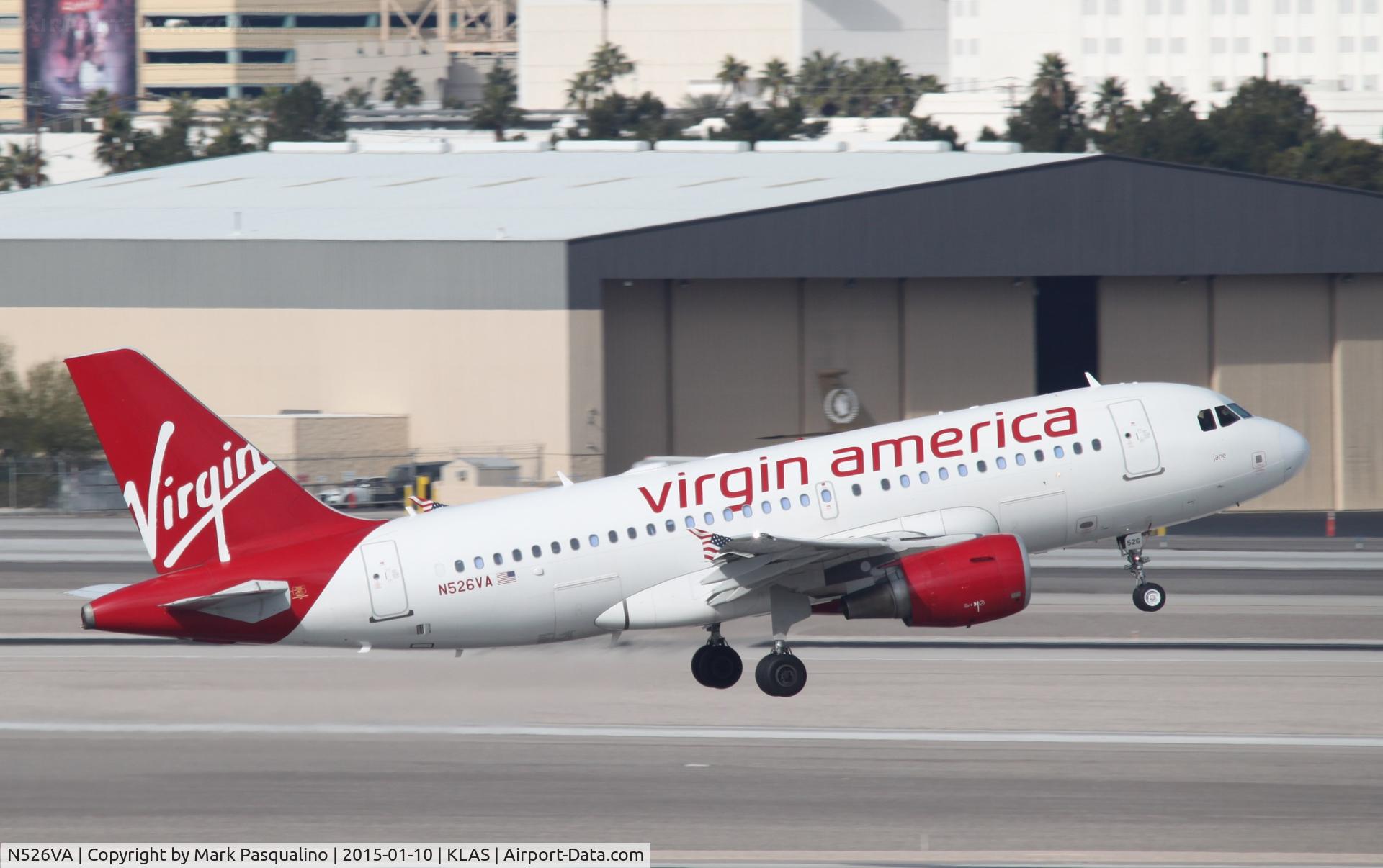 N526VA, 2008 Airbus A319-112 C/N 3347, Airbus A319-112