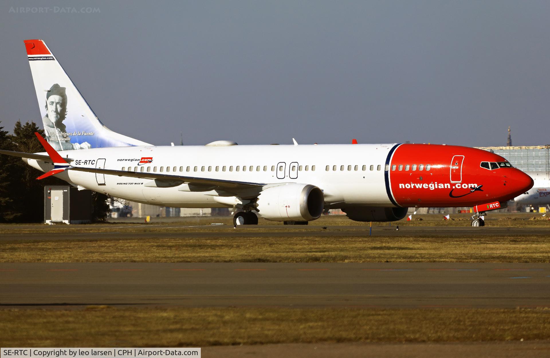 SE-RTC, 2018 Boeing 737-8 MAX C/N 63973, Copenhagen 11.3.2022