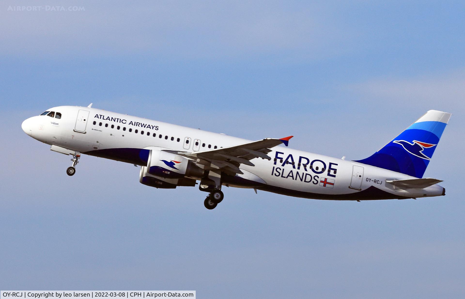 OY-RCJ, 2016 Airbus A320-214 C/N 7465, Copenhagen 8.3.2022