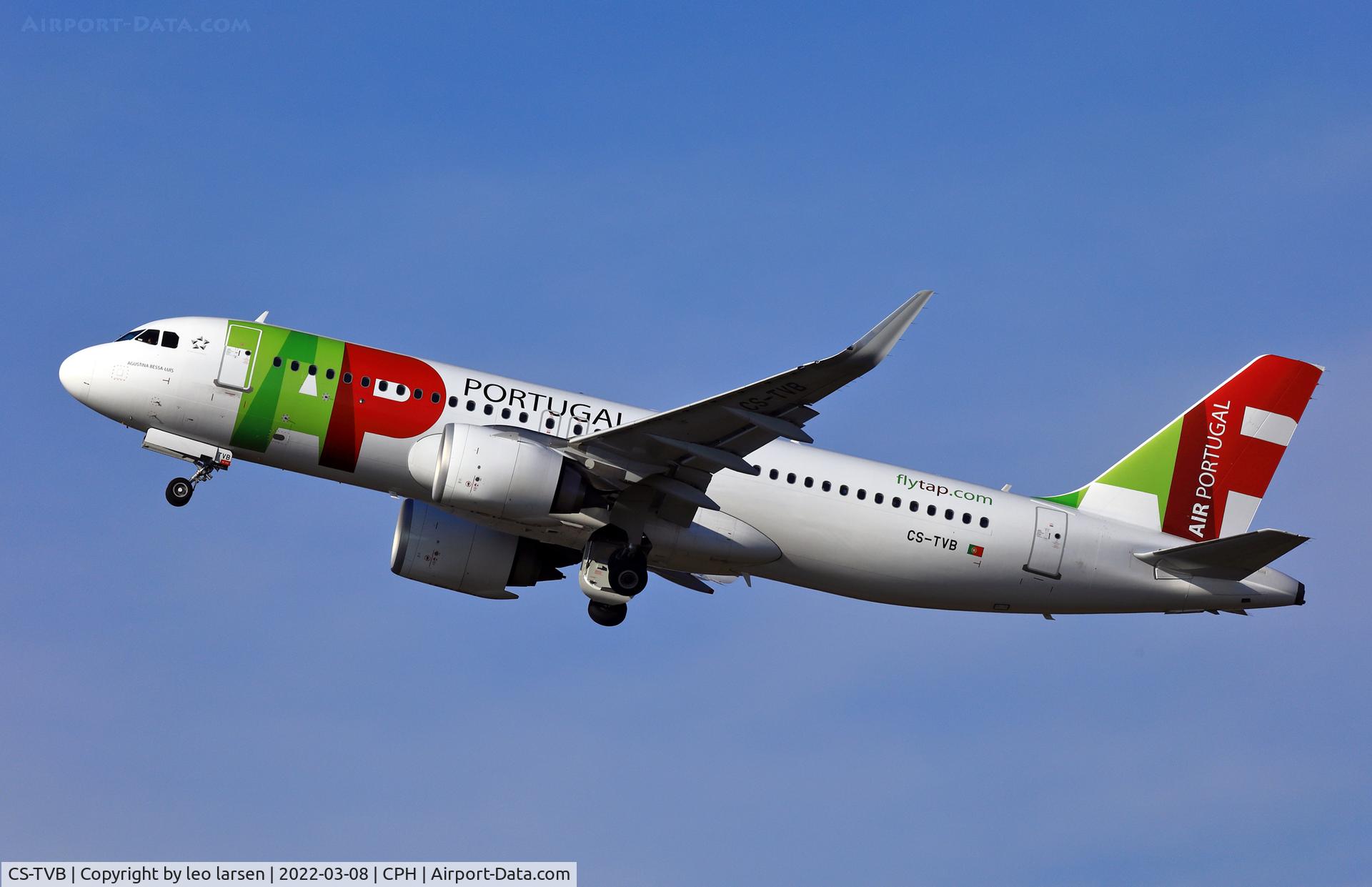 CS-TVB, 2019 Airbus A320-251NEO C/N 8749, Copenhagen 8.3.2022