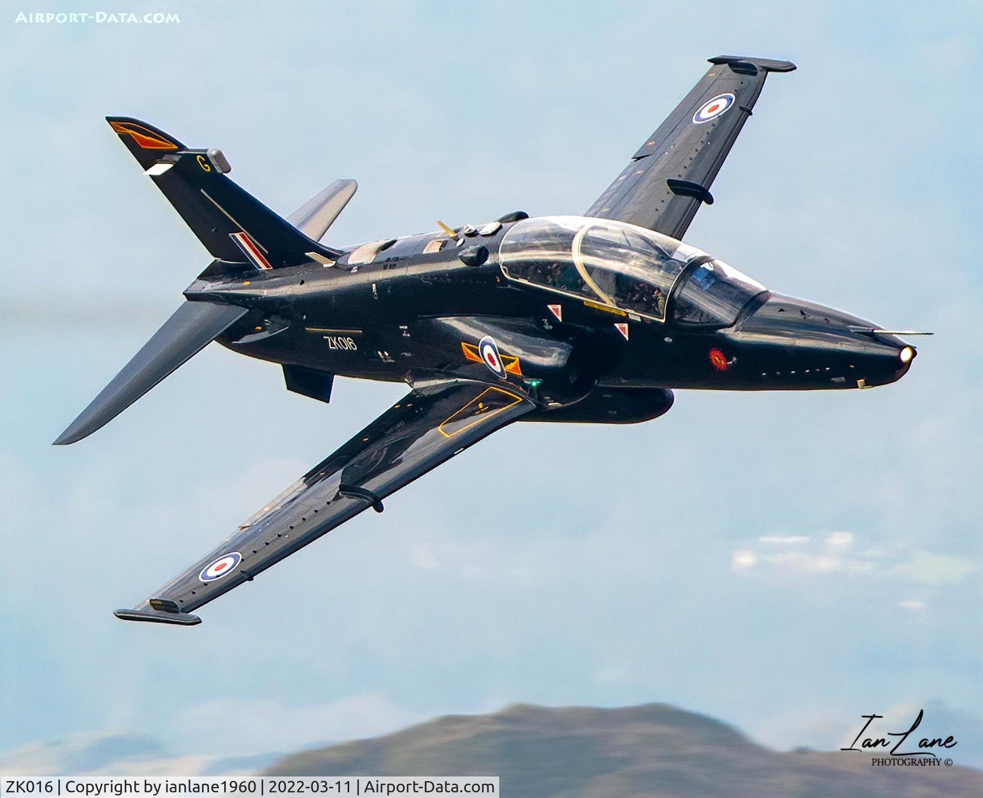 ZK016, 2008 British Aerospace Hawk T2 C/N RT007/1245, LFA17
