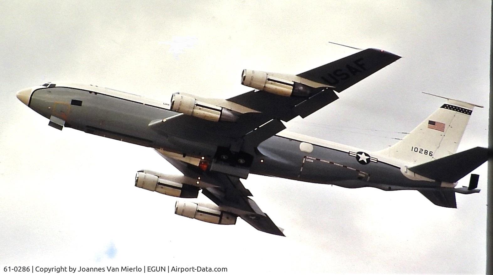 61-0286, 1961 Boeing EC-135H Stratotanker C/N 18193, Slide scan