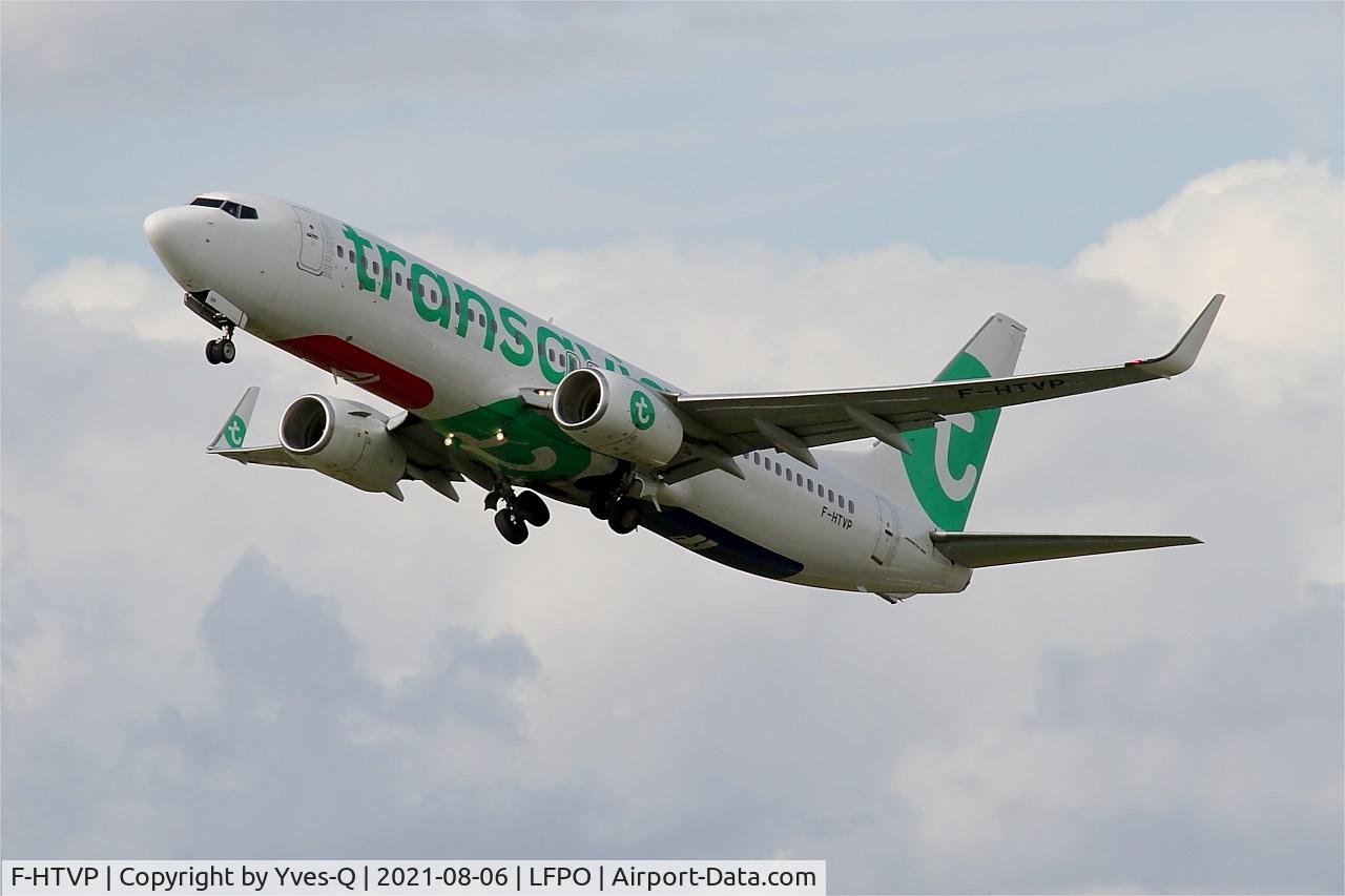 F-HTVP, 2013 Boeing 737-8AL C/N 39060, Boeing 737-8AL, Take off rwy 24, Paris Orly airport (LFPO-ORY)