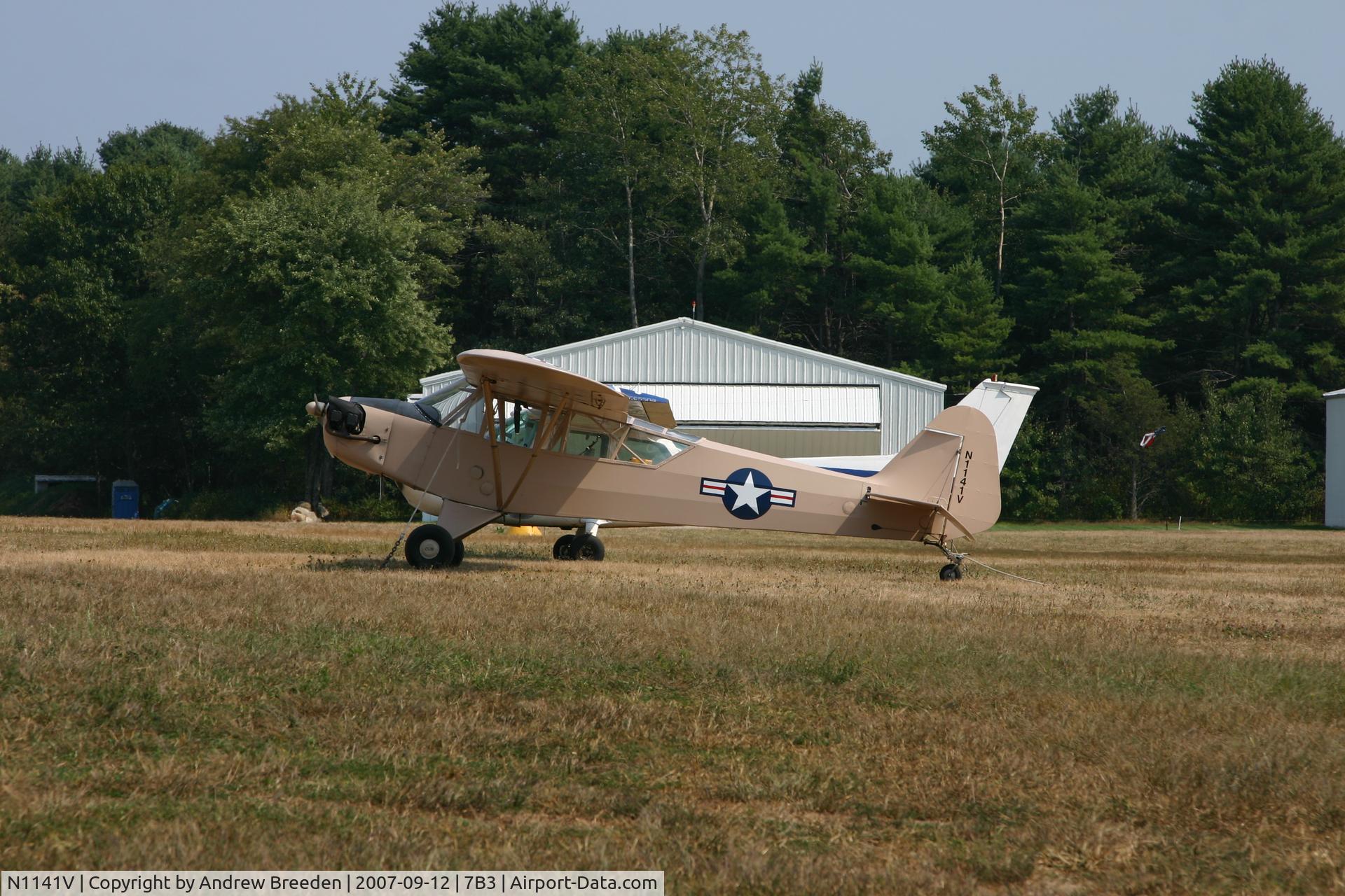 N1141V, 1943 Piper J3C-65 Cub C/N 10490, PIPER AT HAMPTON