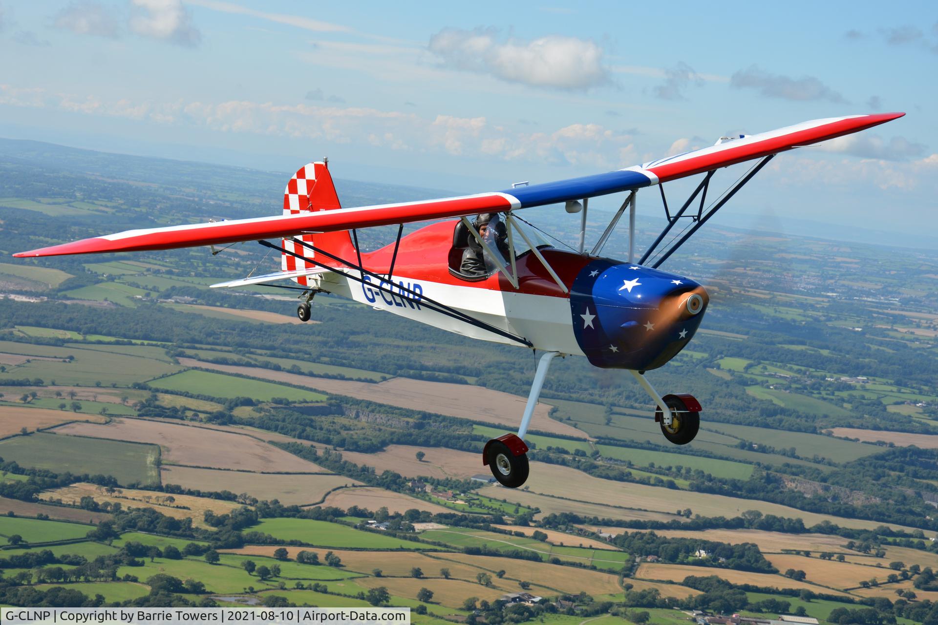 G-CLNP, 2020 Stolp SA-500 Starlet C/N LAA 292-15599, Flying over the English countryside