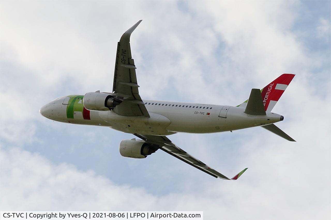 CS-TVC, 2019 Airbus A320-251NEO C/N 8831, Airbus A320-251, Climbing from rwy 24, Paris Orly airport (LFPO-ORY)
