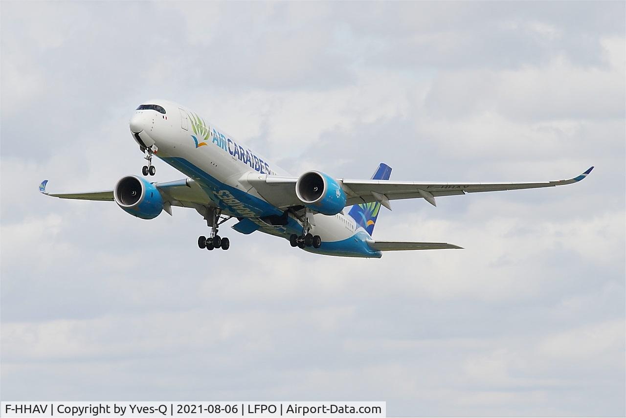 F-HHAV, 2016 Airbus A350-941 C/N 0082, Airbus A350-941, Take off rwy 24,Paris Orly airport (LFPO-ORY)