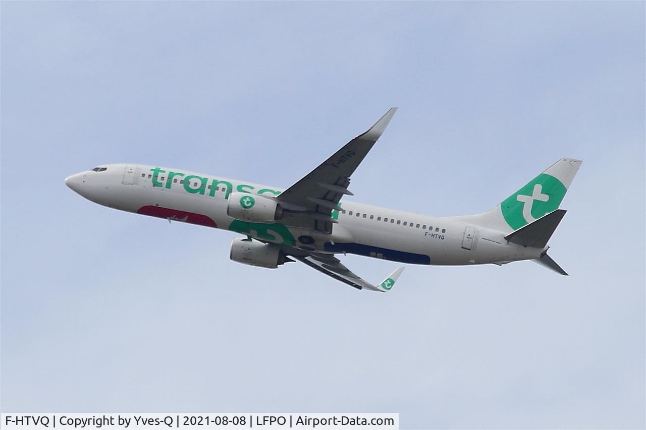 F-HTVQ, 2013 Boeing 737-8AL C/N 39068, Boeing 737-8AL, Climbing from rwy 24, Paris Orly airport (LFPO-ORY)