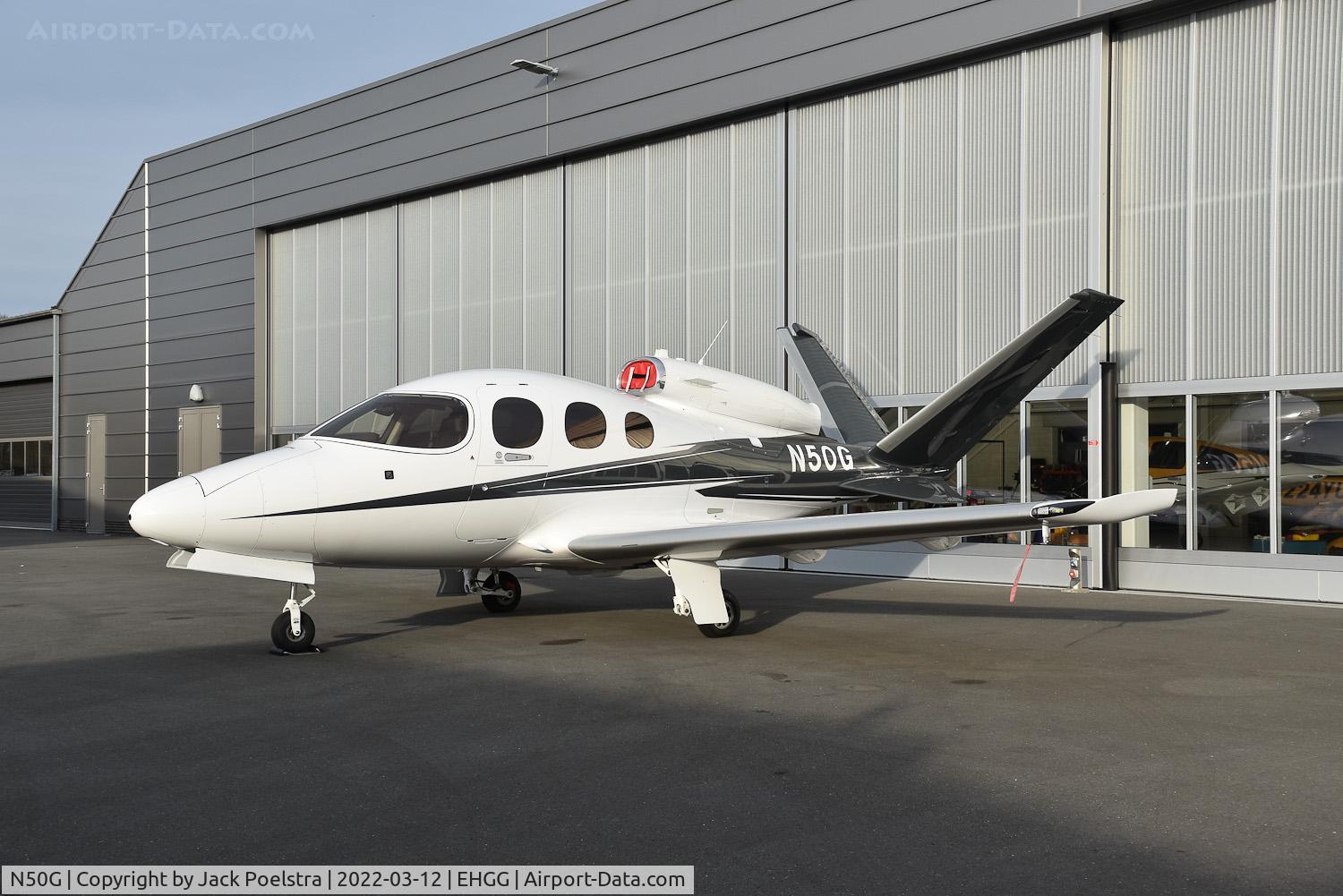 N50G, 2019 Cirrus SF-50 Vision C/N 0098, At Groningen airport