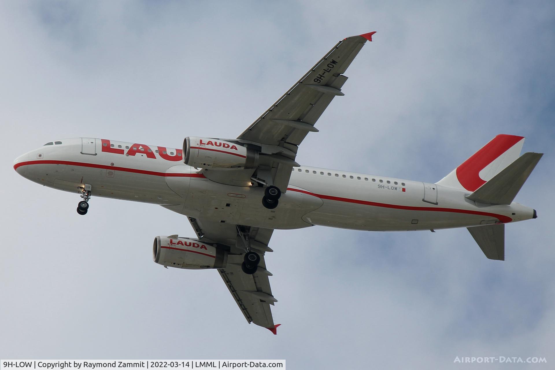 9H-LOW, 2004 Airbus A320-233 C/N 2252, A320 9H-LOW Lauda Europe