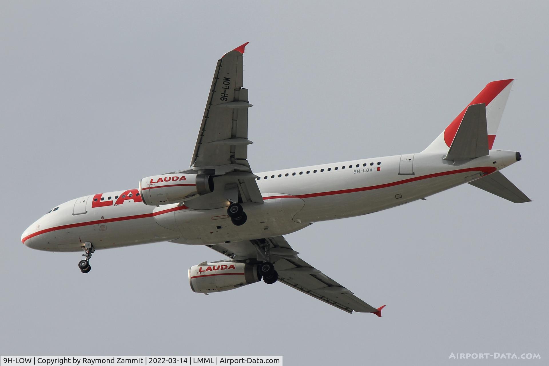 9H-LOW, 2004 Airbus A320-233 C/N 2252, A320 9H-LOW Lauda Europe