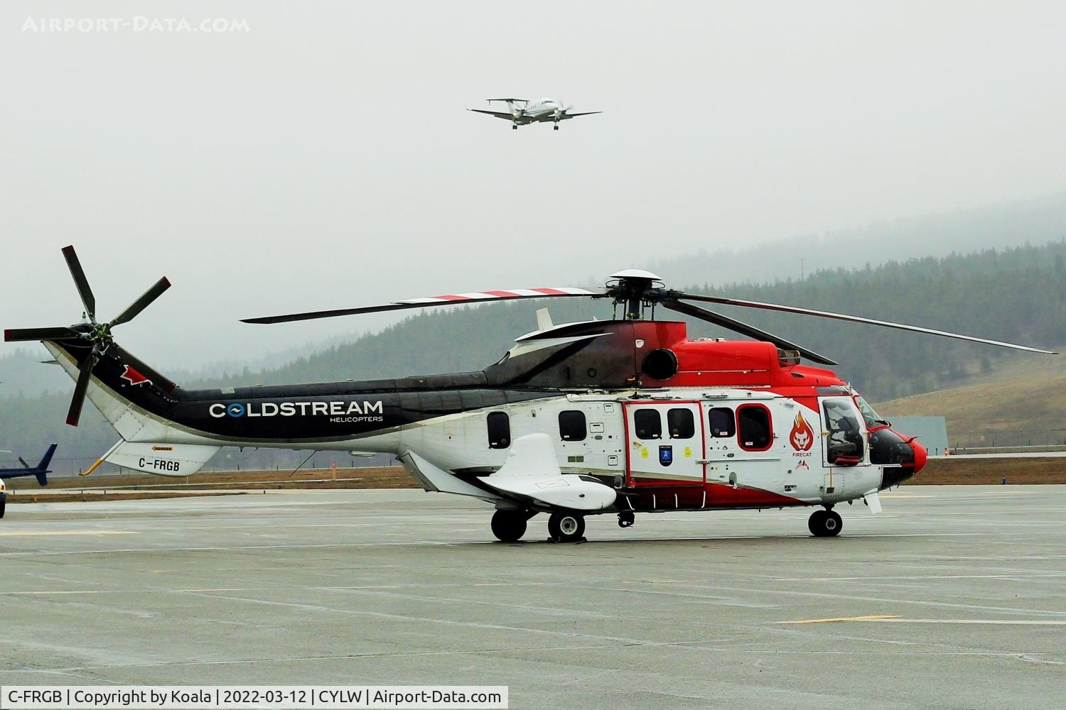C-FRGB, Aerospatiale AS-332L-1 Super Puma Super Puma C/N 2317, Waiting for new service