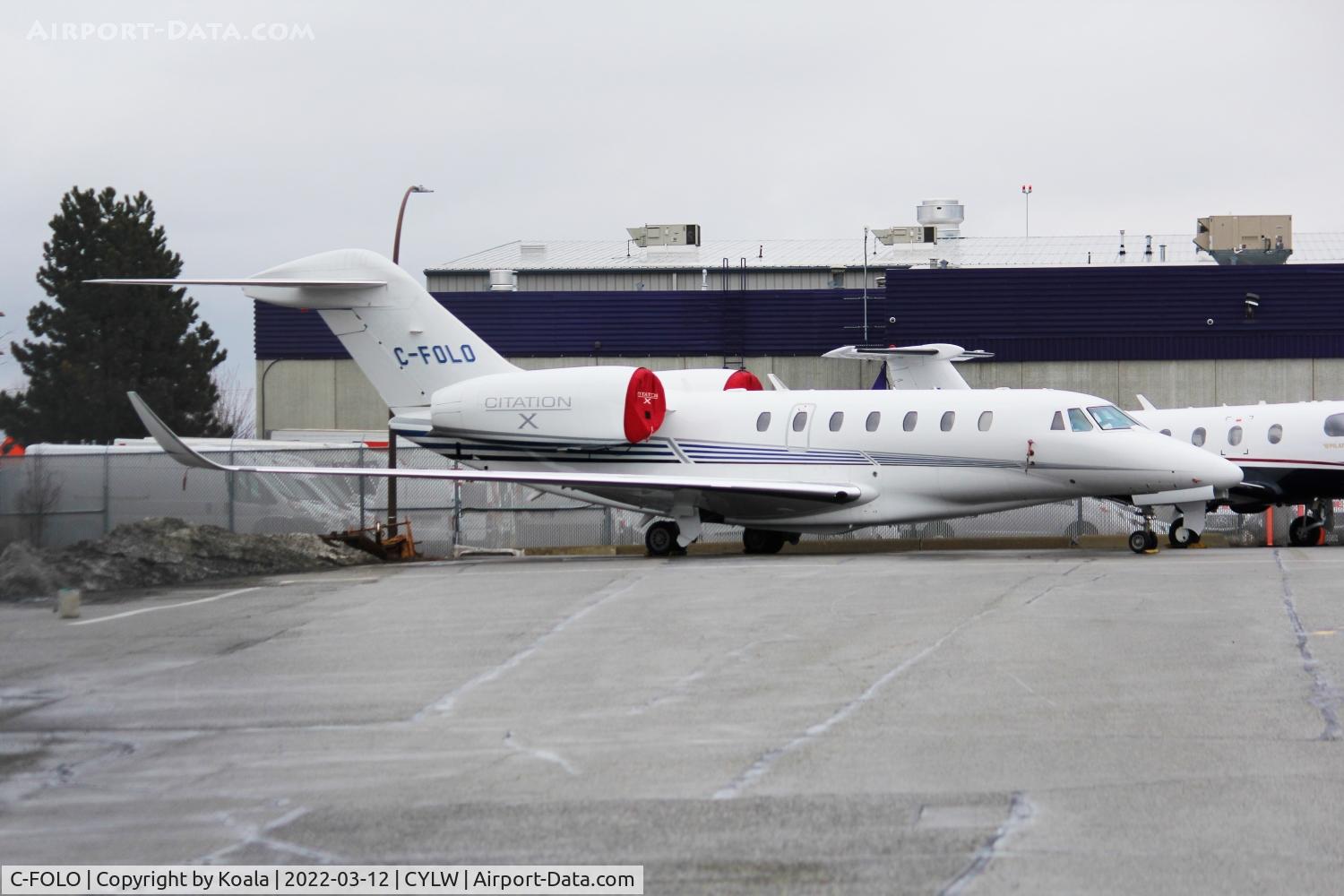C-FOLO, 2001 Cessna 750 Citation X C/N 750-0170, Resting at the GAT