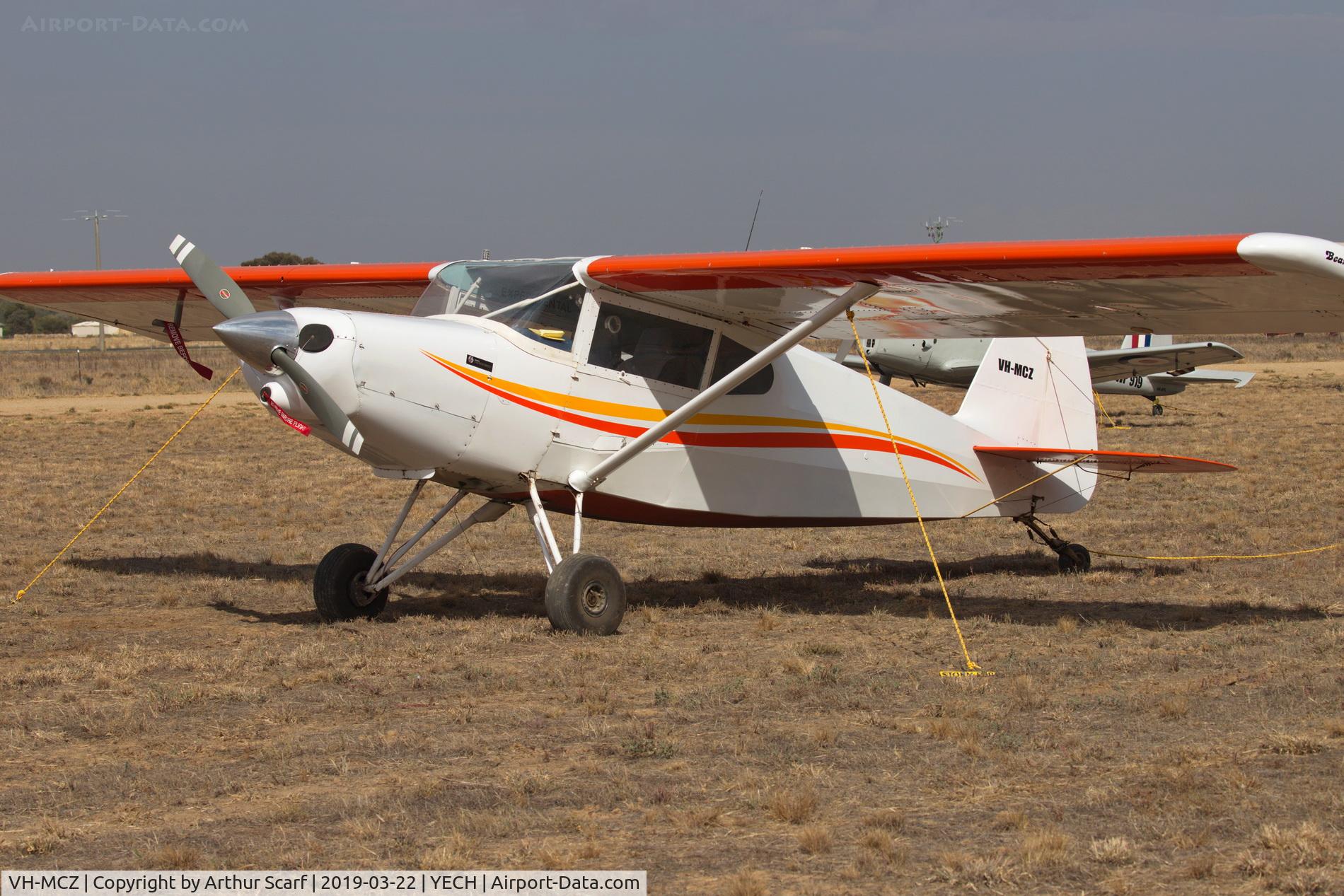VH-MCZ, 2001 Barrows Bearhawk C/N 362, Antique Aeroplane Association of Australia fly in Echuca Vic 2019