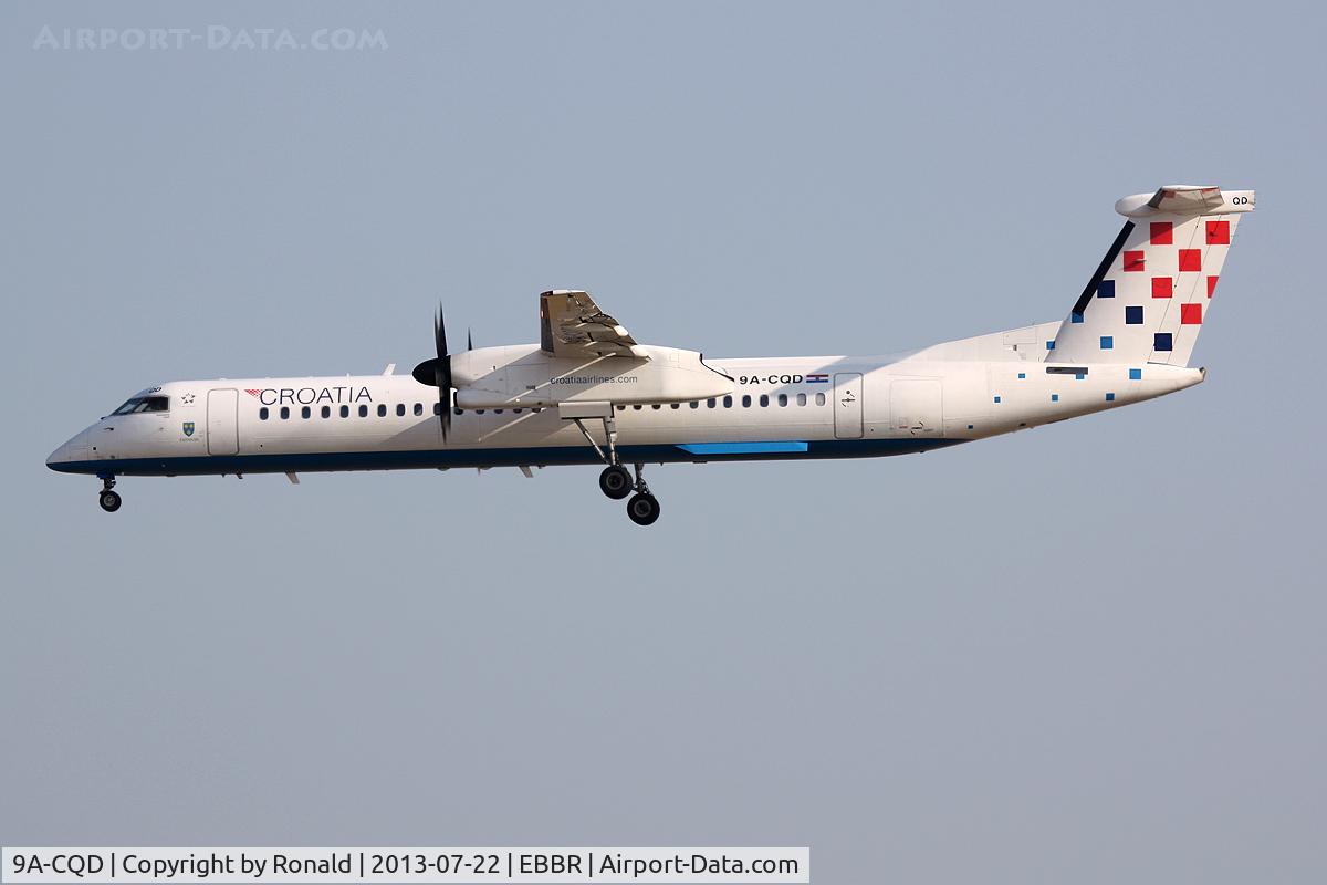 9A-CQD, 2009 De Havilland Canada DHC-8-402Q Dash 8 C/N 4260, at bru