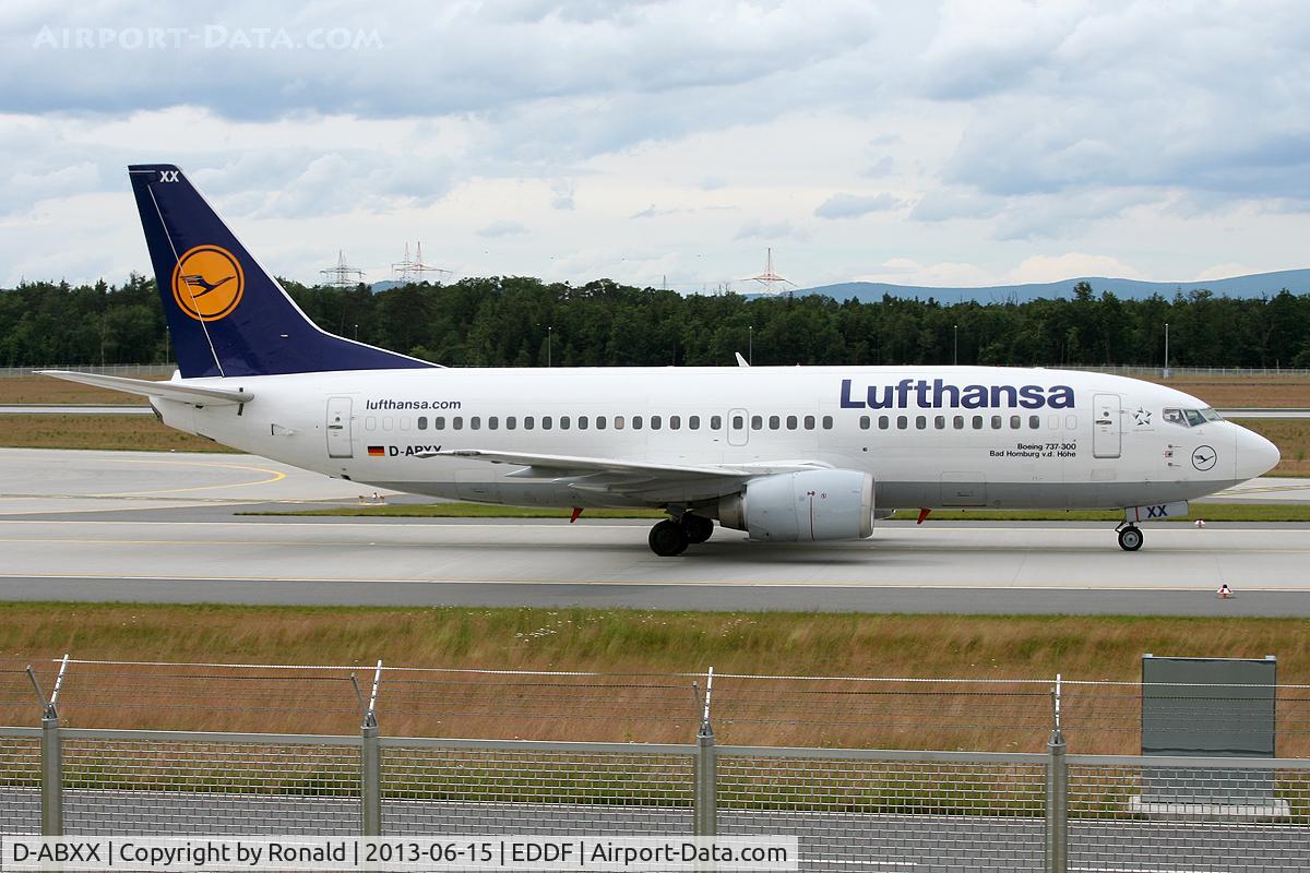D-ABXX, 1989 Boeing 737-330 C/N 24562, at fra
