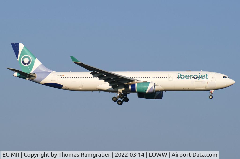 EC-MII, 2015 Airbus A330-343 C/N 1691, Iberojet Airbus A330-300