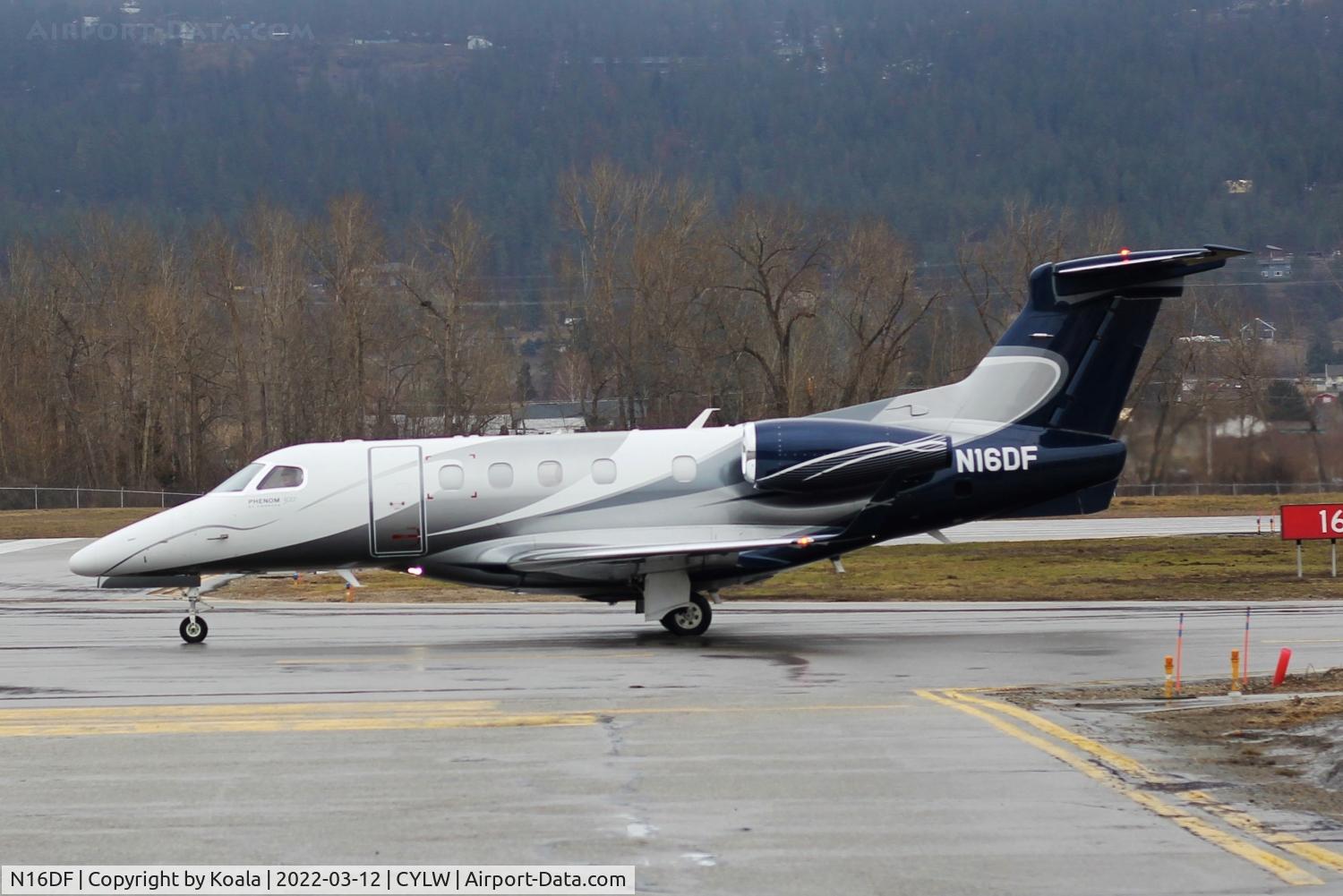 N16DF, 2013 Embraer Phenom 300 C/N 50500167, Arrival from Seattle (BFI)