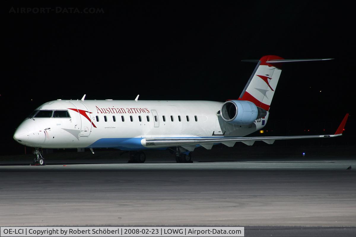 OE-LCI, 1996 Canadair CRJ-200LR (CL-600-2B19) C/N 7133, OE-LCI @ LOWG 2008
