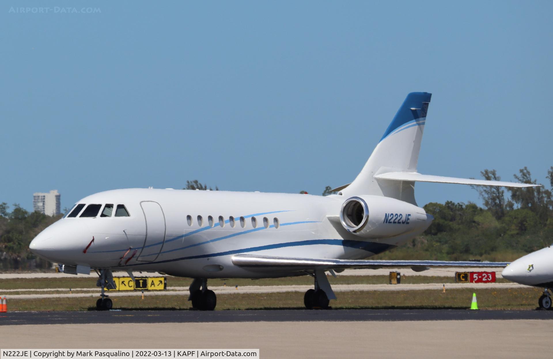 N222JE, 2008 Dassault Falcon 2000EX C/N 173, Falcon 2000EX