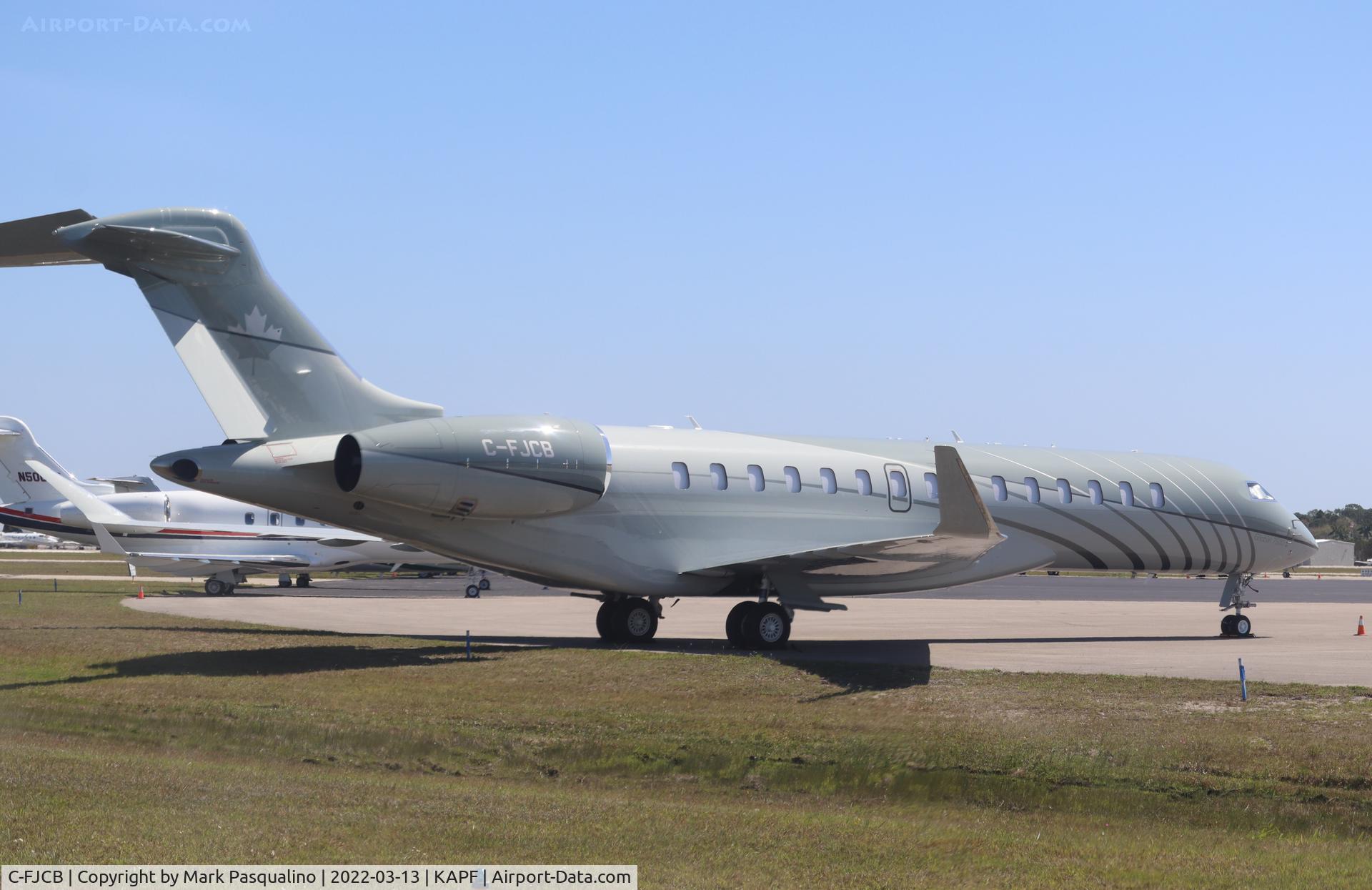 C-FJCB, 2020 Bombardier BD-700-2A12 Global 7500 C/N 70057, Global 7500