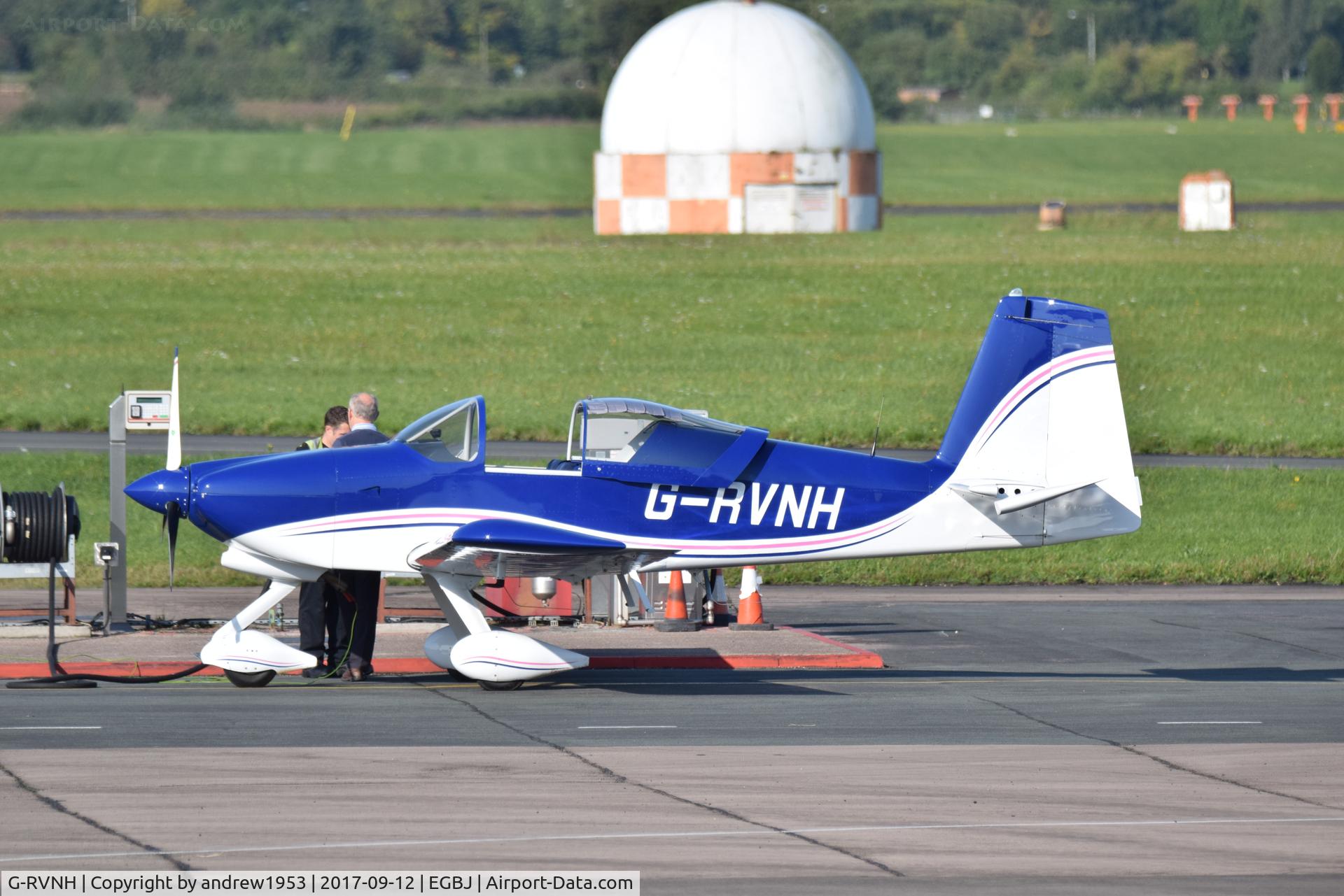 G-RVNH, 2006 Vans RV-9A C/N PFA 320-13952, G-RVNH at Gloucestershire Airport.