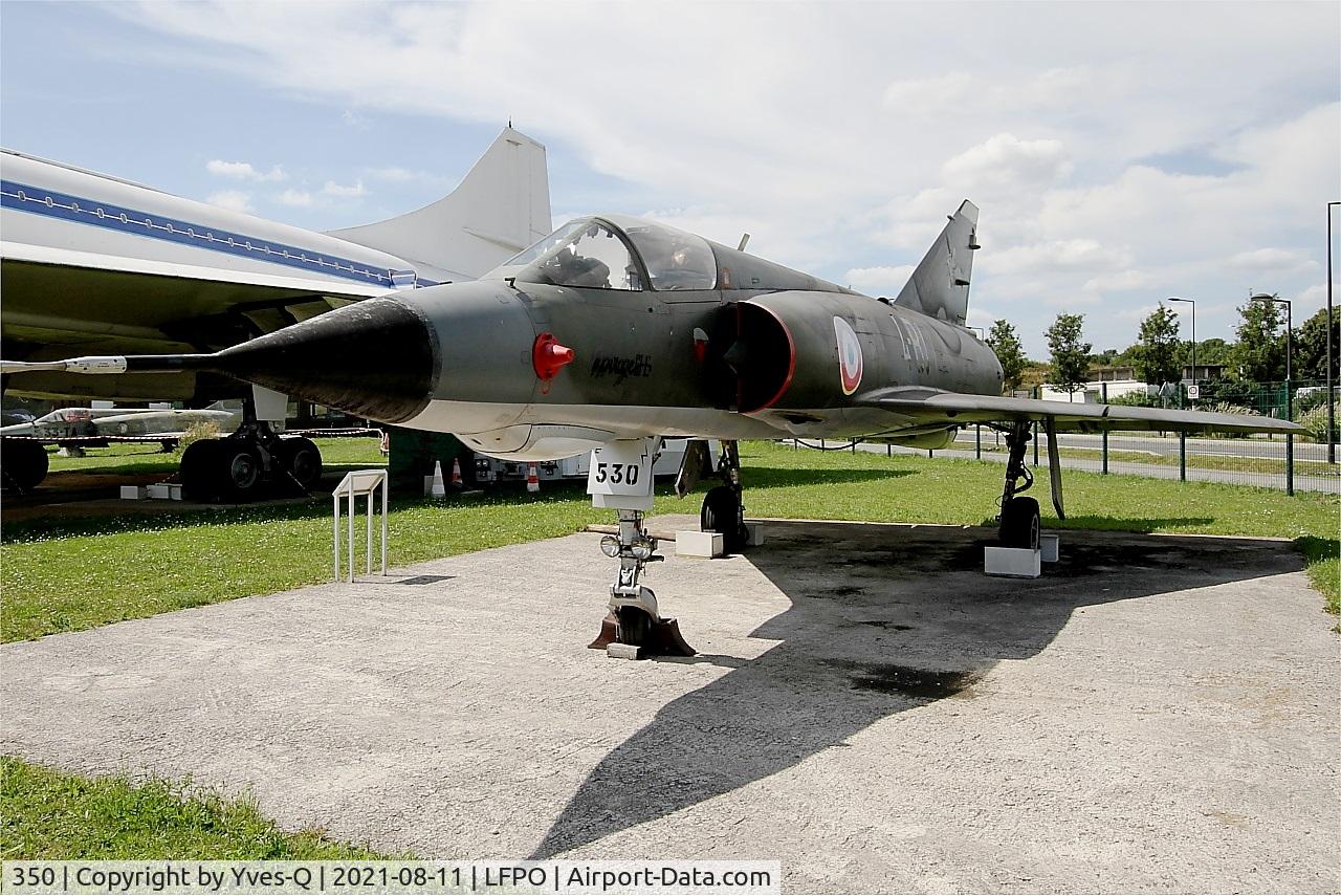 350, Dassault Mirage IIIE C/N 530, Dassault Mirage IIIE, Delta Athis Museum, Paray near Paris-Orly Airport