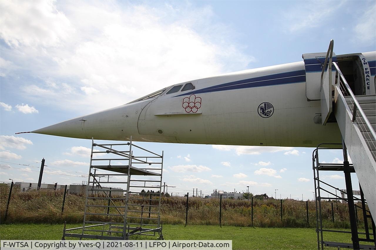 F-WTSA, 1973 Aerospatiale-BAC Concorde 101 C/N 02, Aerospatiale-BAC Concorde 102, Delta Athis Museum, Paray near Paris-Orly Airport.