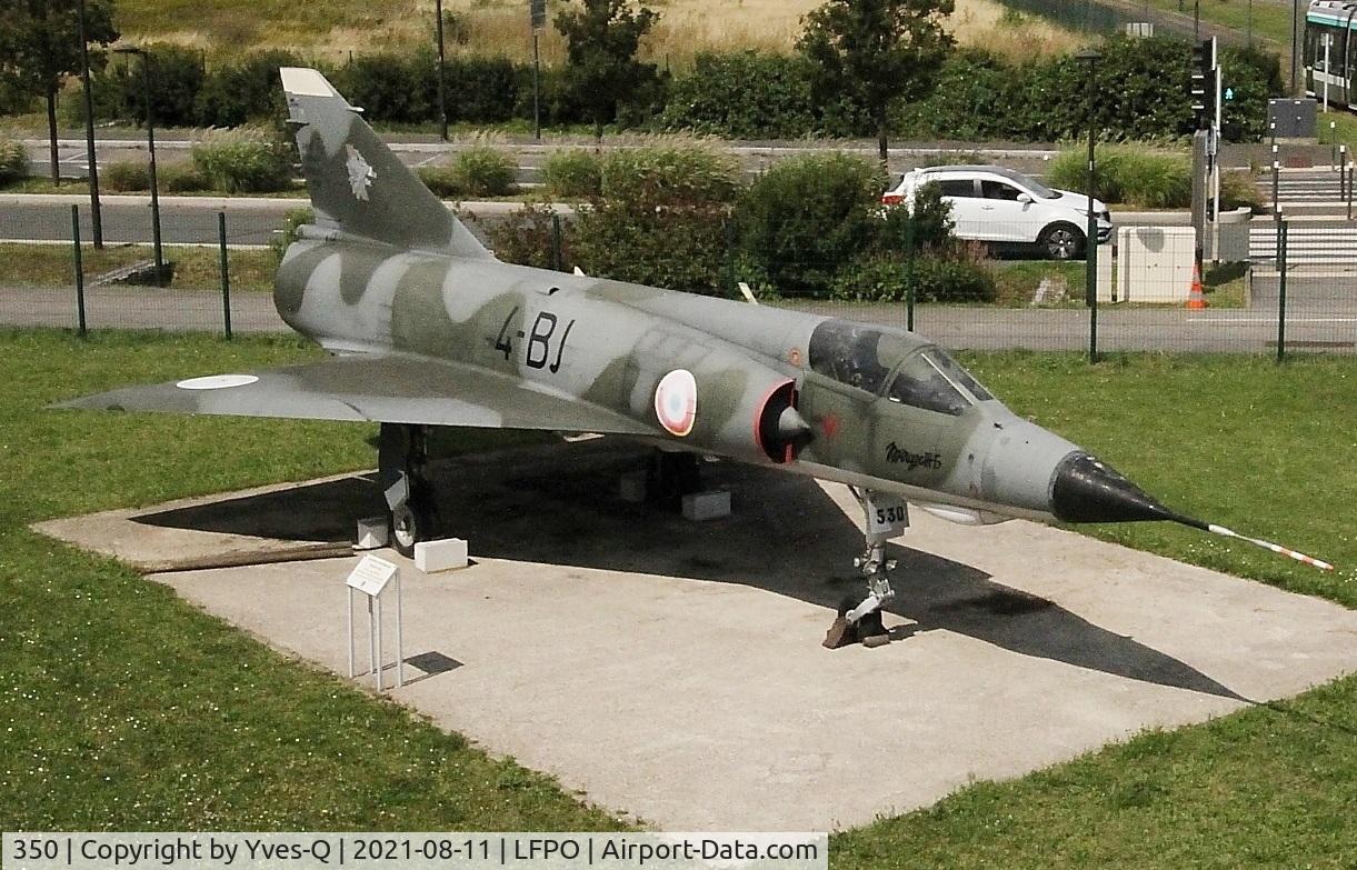 350, Dassault Mirage IIIE C/N 530, Dassault Mirage IIIE, Delta Athis Museum, Paray near Paris-Orly Airport