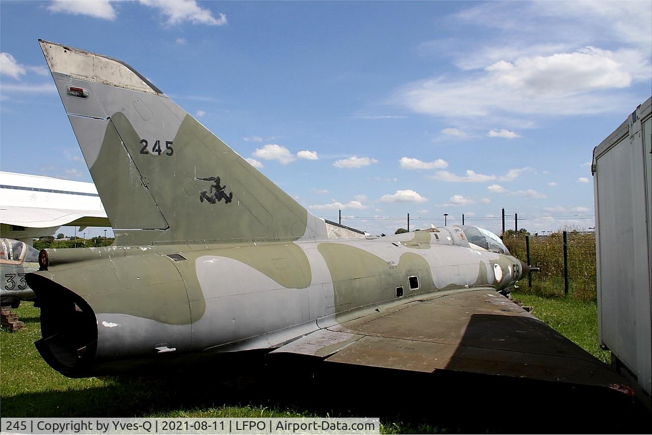 245, Dassault Mirage IIIB-2(RV) C/N 245, Dassault Mirage IIIB-2(RV), Awaiting restoration, Delta Athis Museum, Paray near Paris-Orly Airport