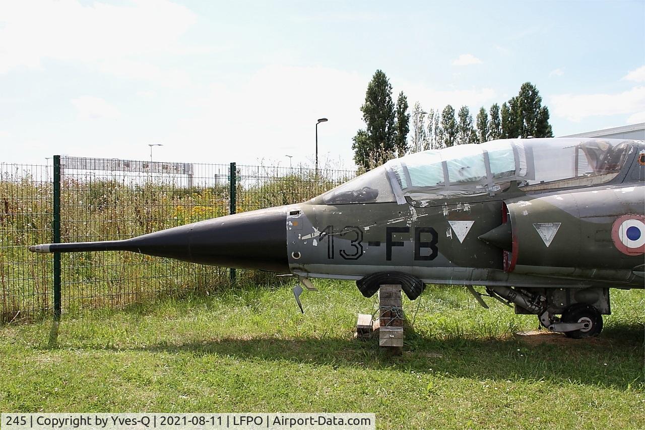 245, Dassault Mirage IIIB-2(RV) C/N 245, Dassault Mirage IIIB-2(RV), Awaiting restoration, Delta Athis Museum, Paray near Paris-Orly Airport