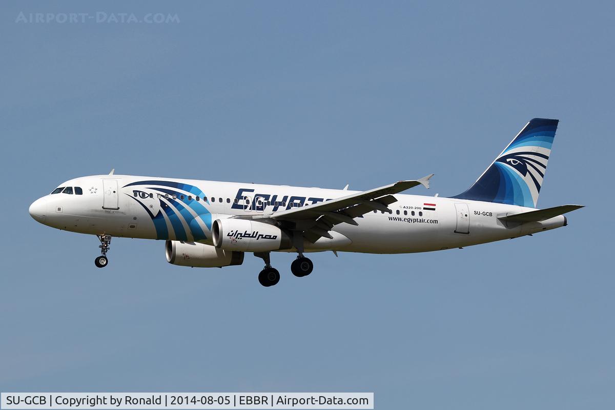 SU-GCB, 2003 Airbus A320-232 C/N 2079, at bru
