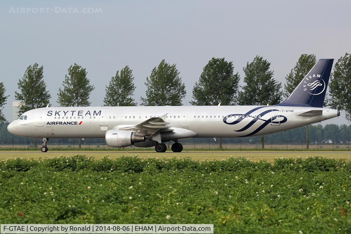 F-GTAE, 1998 Airbus A321-211 C/N 0796, at spl