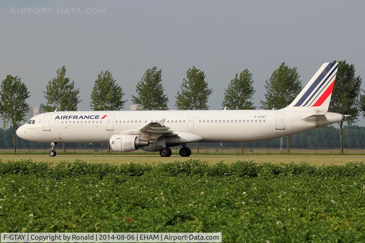 F-GTAY, 2010 Airbus A321-212 C/N 4251, at spl