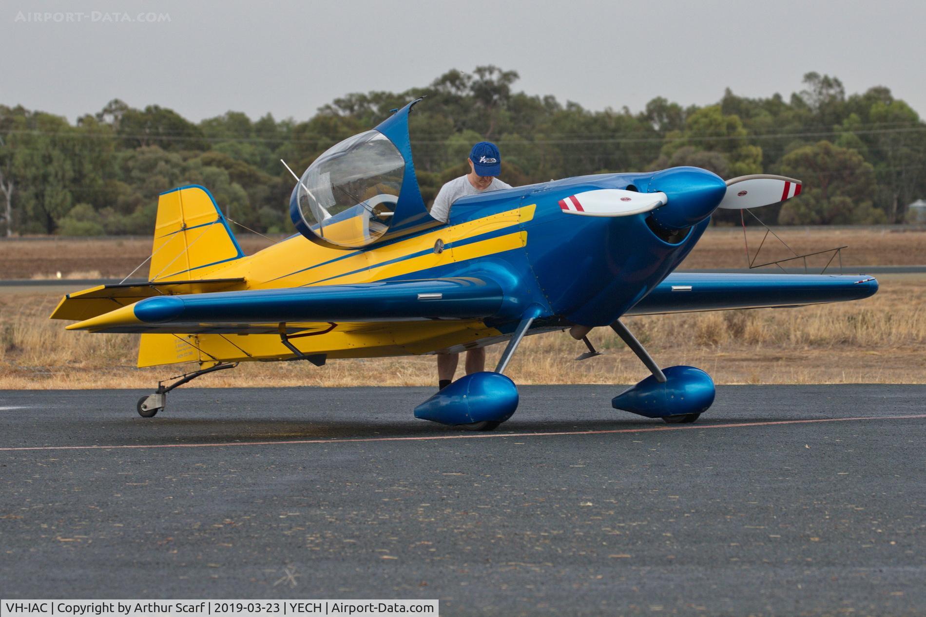 VH-IAC, 2004 Rihn DR-107 One Design C/N 216-V417, Antique Aircraft Assn of Australia Echuca Vic 2019