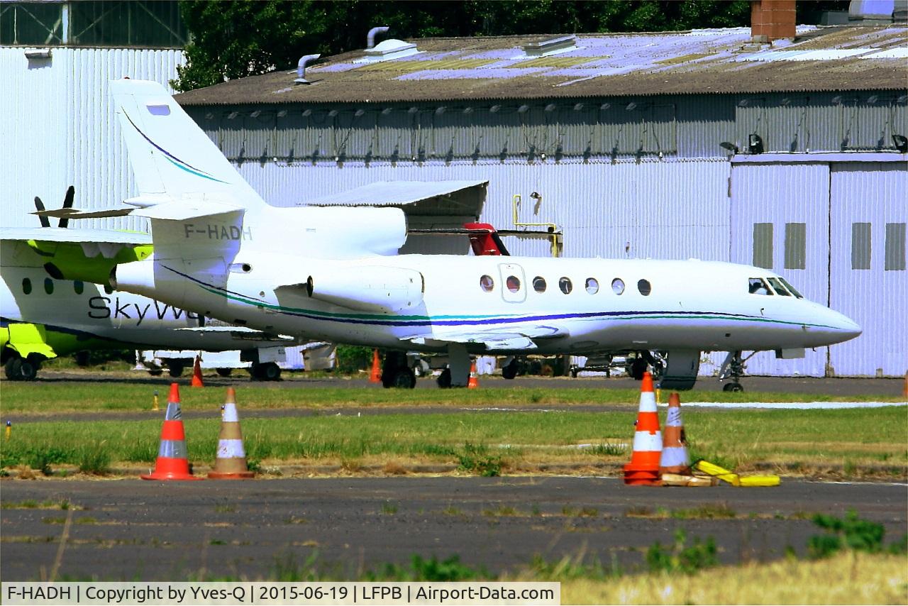 F-HADH, 1979 Dassault Falcon 50 C/N 011, Dassault Falcon 50, Parked, Paris Le Bourget (LFPB-LBG)