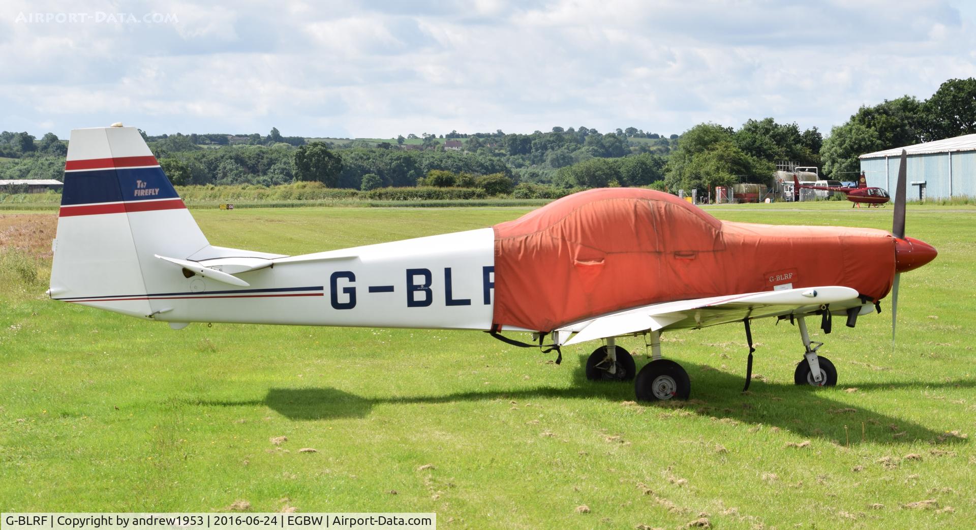 G-BLRF, 1985 Slingsby T-67C Firefly C/N 2014, G-BLRF at Wellsbourne.