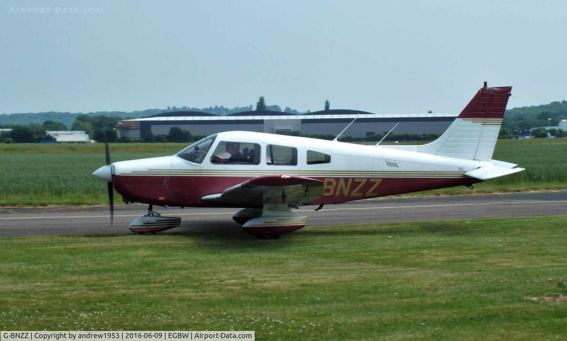 G-BNZZ, 1982 Piper PA-28-161 Cherokee Warrior II C/N 28-8216184, G-BNZZ at Wellesbourne.