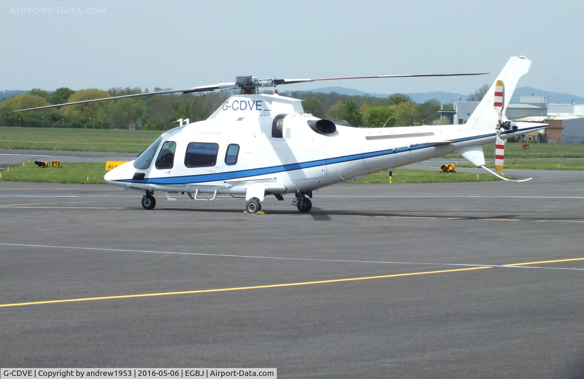 G-CDVE, 2006 Agusta A-109E Power C/N 11665, G-CDVE at Gloucestershire Airport.