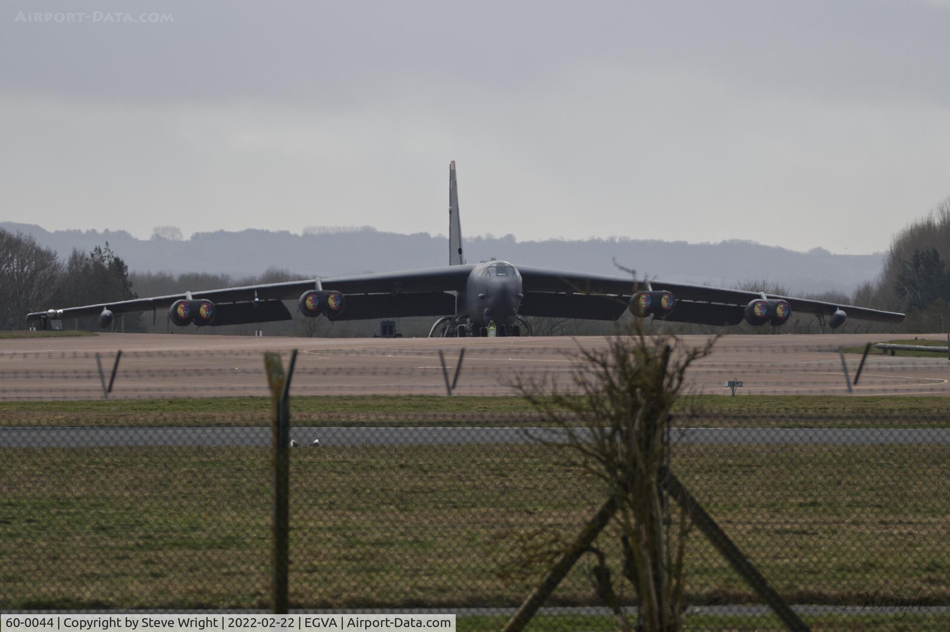60-0044, 1960 Boeing B-52H Stratofortress C/N 464409, RAF Fairford UK