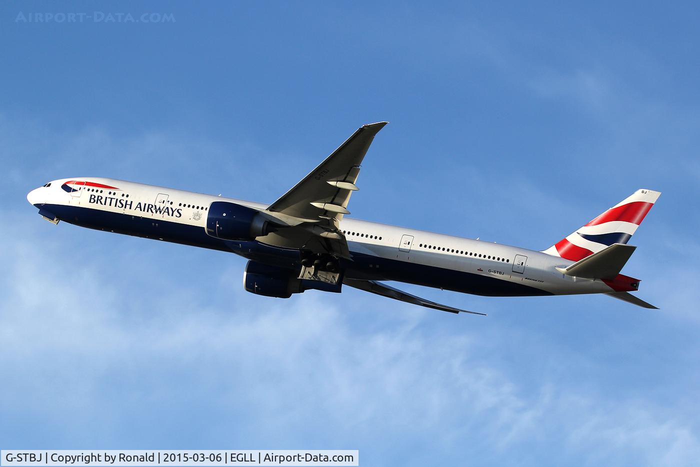 G-STBJ, 2014 Boeing 777-336/ER C/N 43703, at lhr