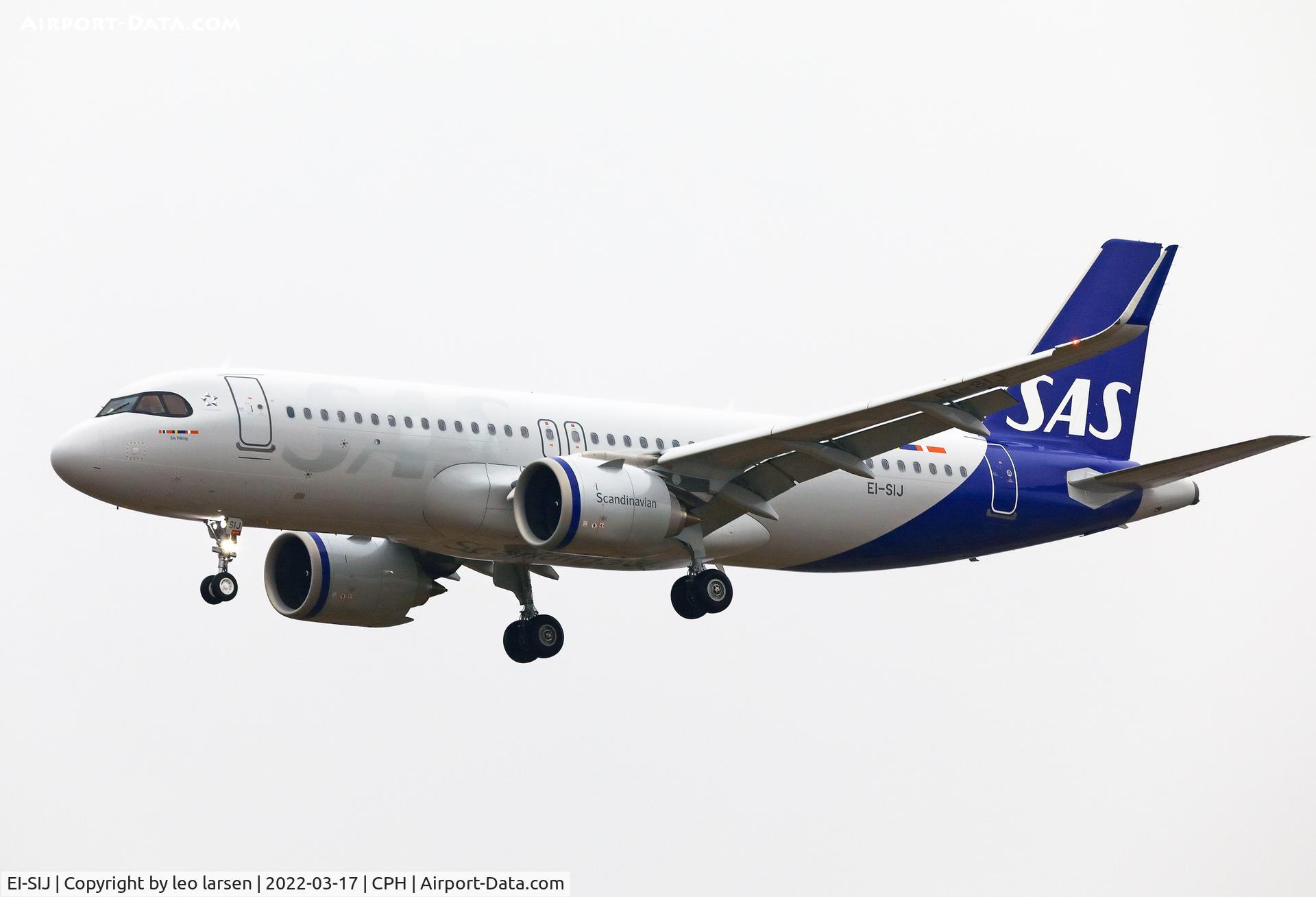 EI-SIJ, 2022 Airbus A320-251N C/N 10752, Copenhagen 17.3.2022