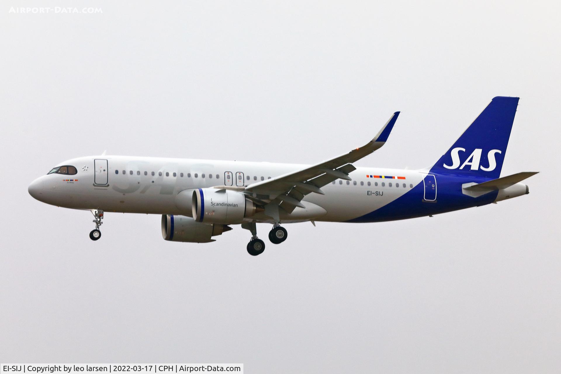 EI-SIJ, 2022 Airbus A320-251N C/N 10752, Copenhagen 17.3.2021