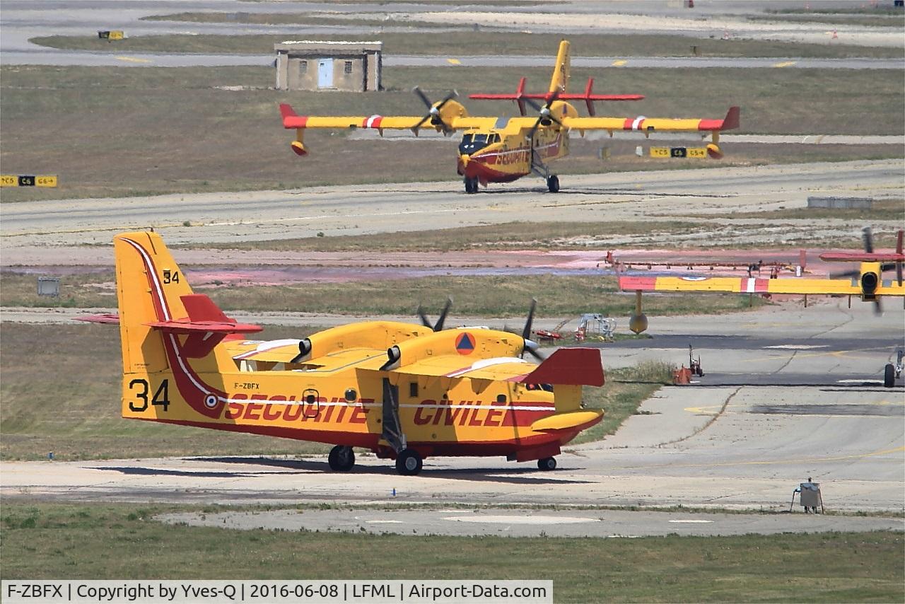 F-ZBFX, Canadair CL-215-6B11 CL-415 C/N 2007, Canadair CL-415, Taxiing, Marseille-Provence Airport (LFML-MRS)