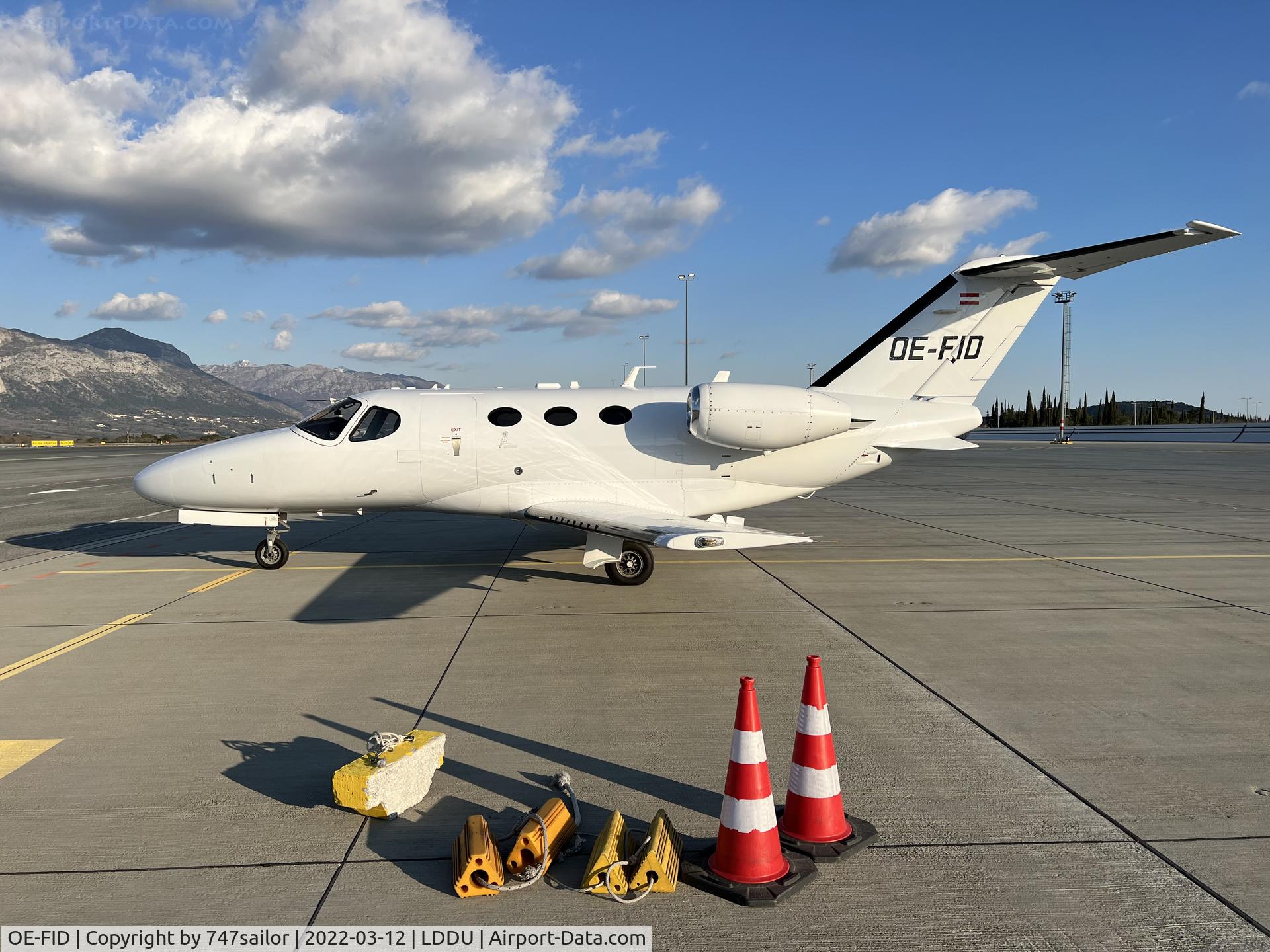 OE-FID, 2007 Cessna 510 Citation Mustang Citation Mustang C/N 510-0040, Dubrovnik, Croatia