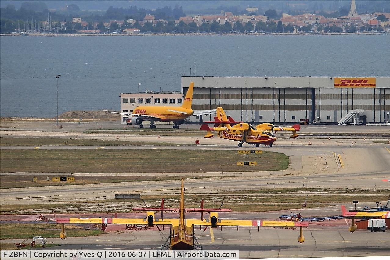 F-ZBFN, 1995 Canadair CL-215-6B11 CL-415 C/N 2006, Canadair CL-415, Parked, Marseille-Provence Airport (LFML-MRS)
