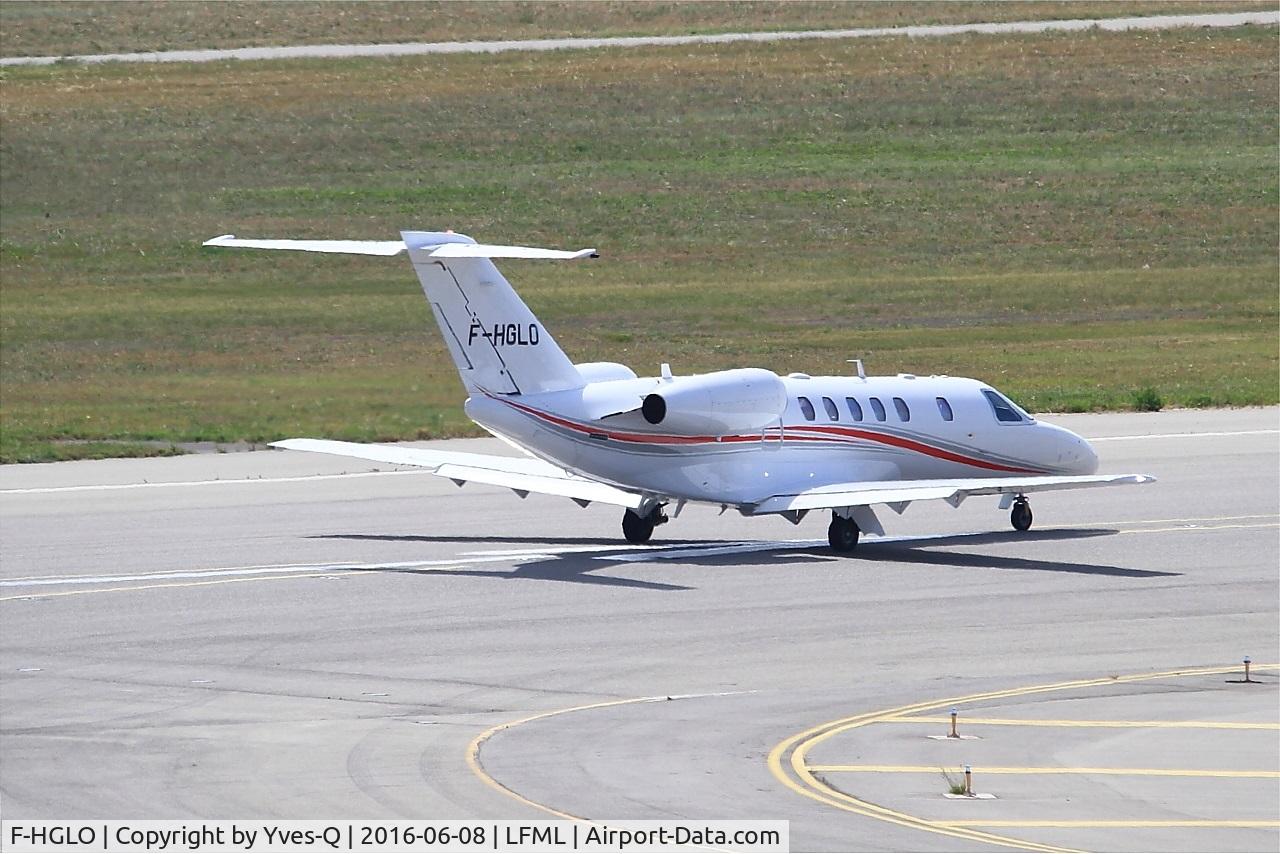 F-HGLO, 2012 Cessna 525C CitationJet CJ4 C/N 525C-0114, Cessna 525C Citation CJ4, Ready to take off rwy 31R, Marseille-Provence Airport (LFML-MRS)