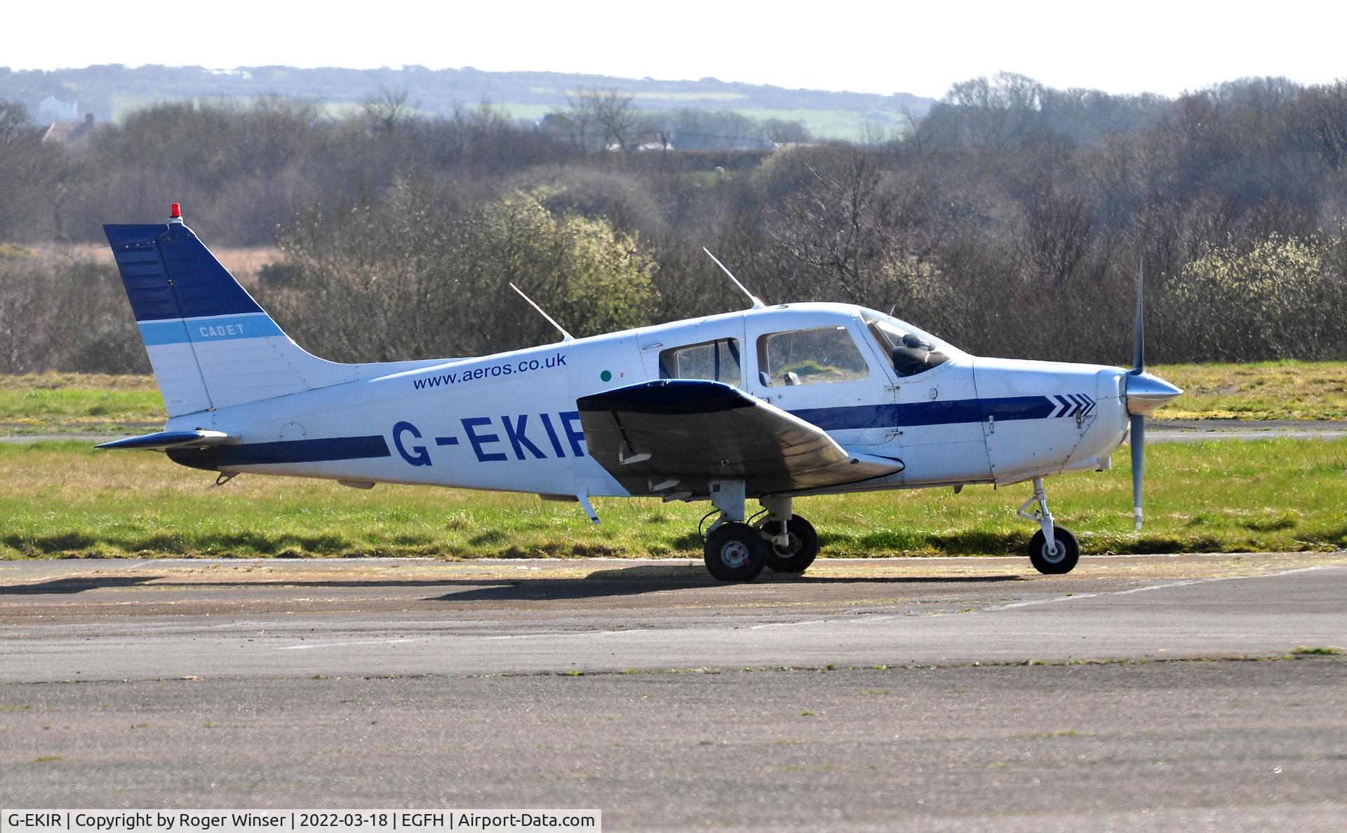 G-EKIR, 1989 Piper PA-28-161 Cadet C/N 28-41157, Visiting Piper Cadet operated by Aeros Global.