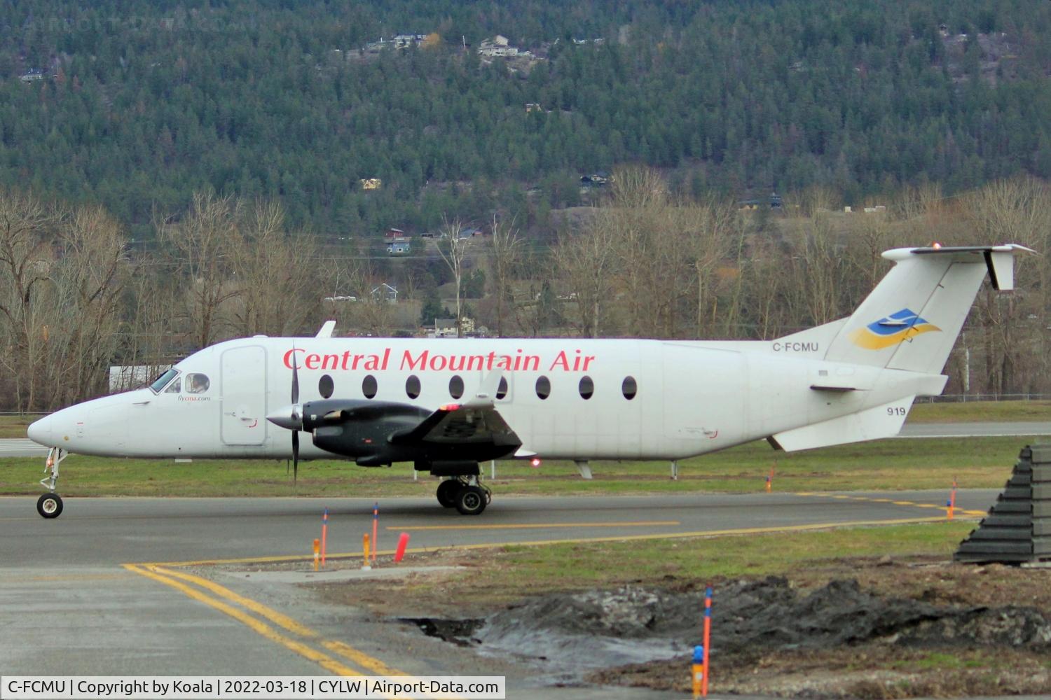 C-FCMU, 1997 Beech 1900D C/N UE-285, Arrival to Vancouver