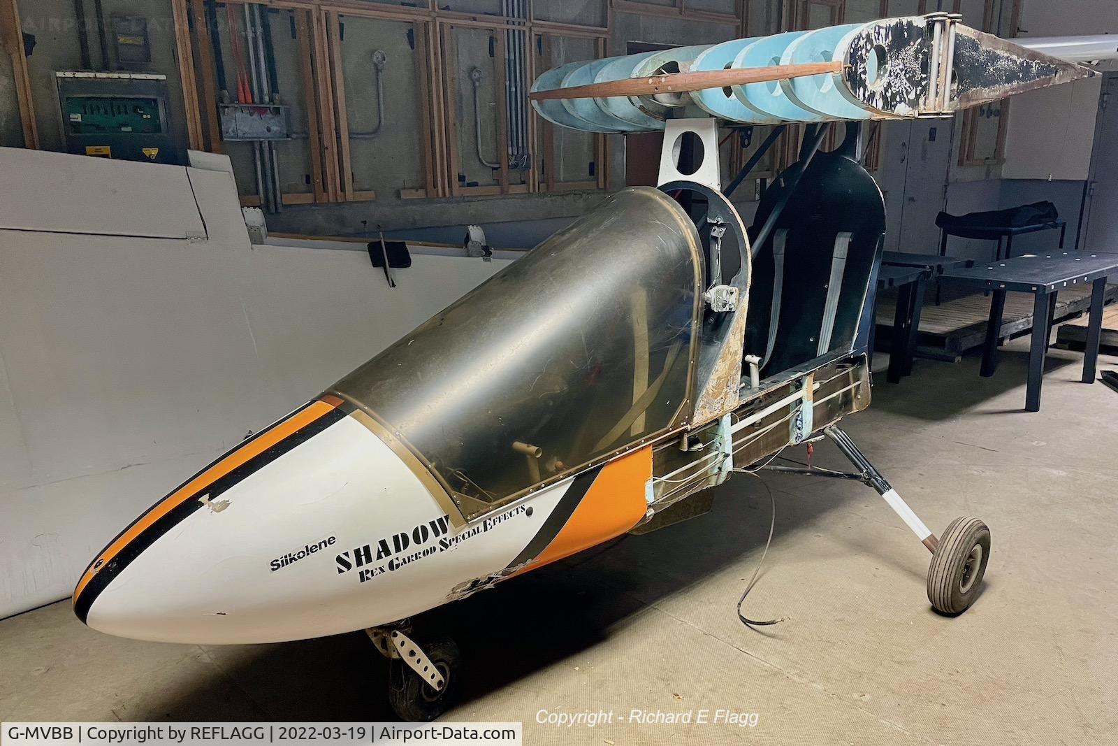 G-MVBB, 1988 CFM Shadow Series BD C/N K051, Suffolk Aviation Heritage Group, under restoration